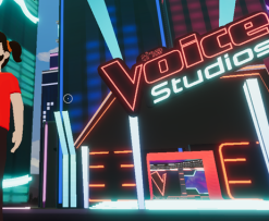 ‘The Voice’ Launches Mesmerizing Permanent Residence in Decentraland