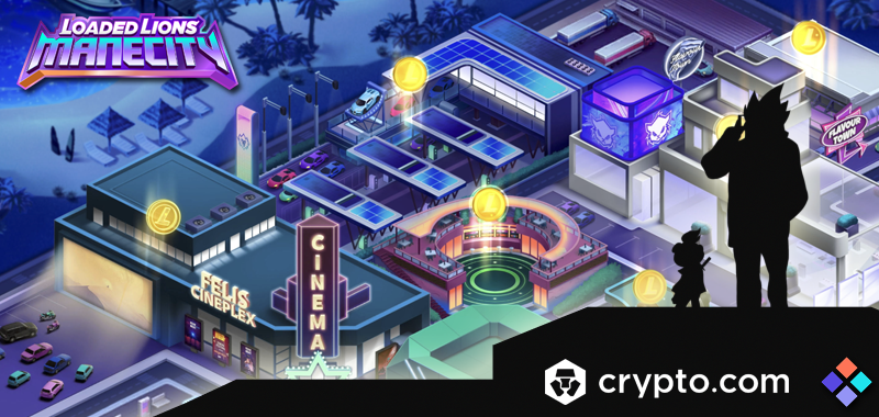 Crypto.com Makes Web3 Gaming Debut in Loaded Lions: Mane City Launch