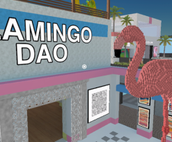 FlamingoDAO Launches Little Miami Virtual Gallery in Voxels