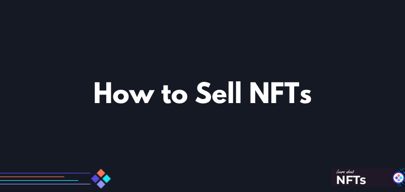 How to sell NFTs