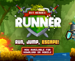 Kongregate’s Bit Heroes Runner Makes Thrilling Debut on IOS and Android