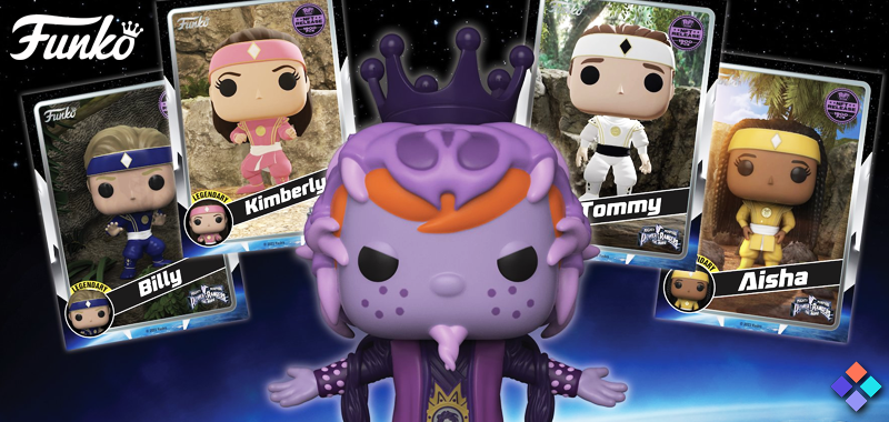 Power Rangers and Funko Morphin for Digital Pop! Series 2