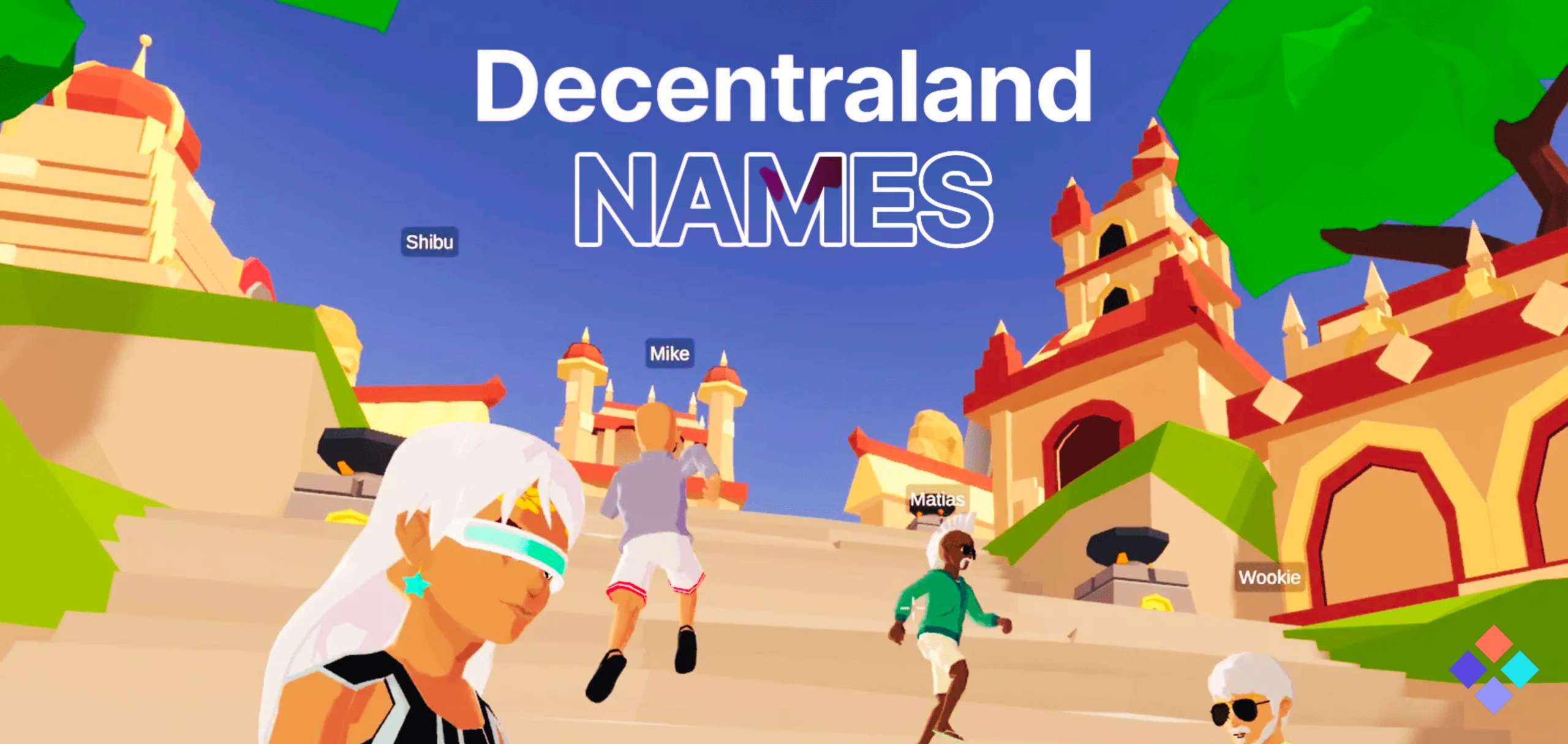 Decentraland NAME identities