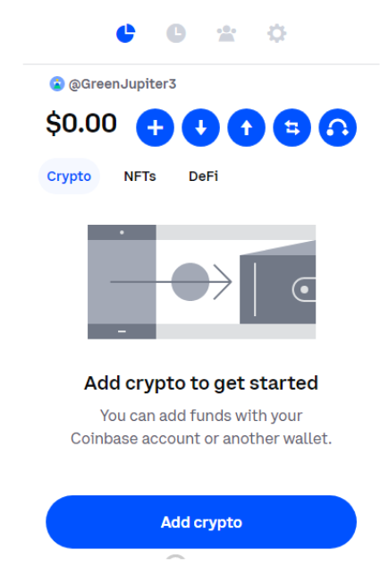 Coinbase Add Crypto