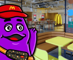 McDonald's Expands Its Blockchain Menu with Grimace NFTs