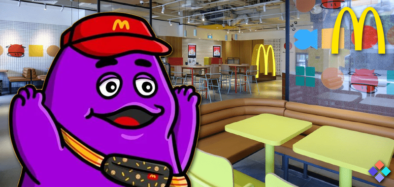 McDonald's Expands Its Blockchain Menu with Grimace NFTs