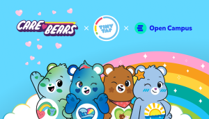 Tiny Tap, Open Campus, and Care Bears Team Up to Fight Climate Change